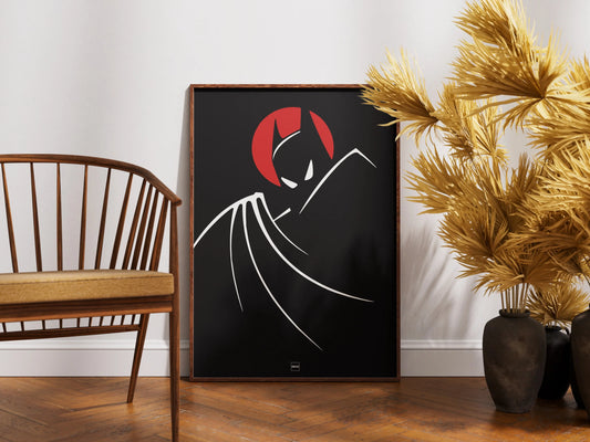 Affiche de Batman : the animated series par Orcaz Designs.