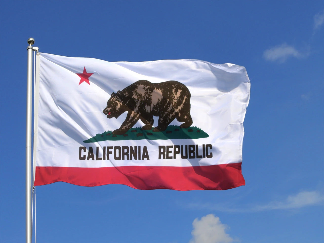Aperçu d'un drapeau de la Californie