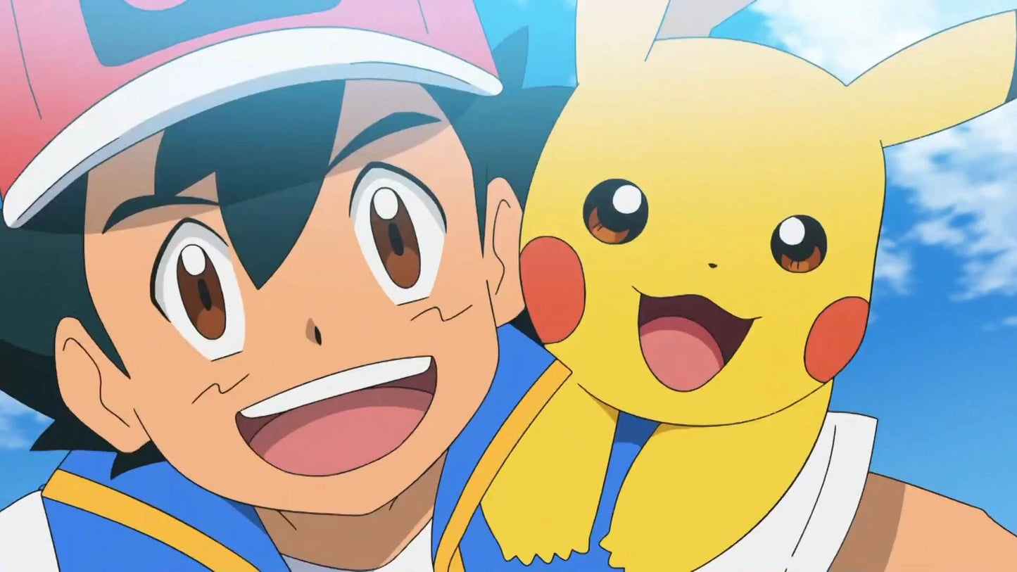 Image de Pikachu et Sacha.