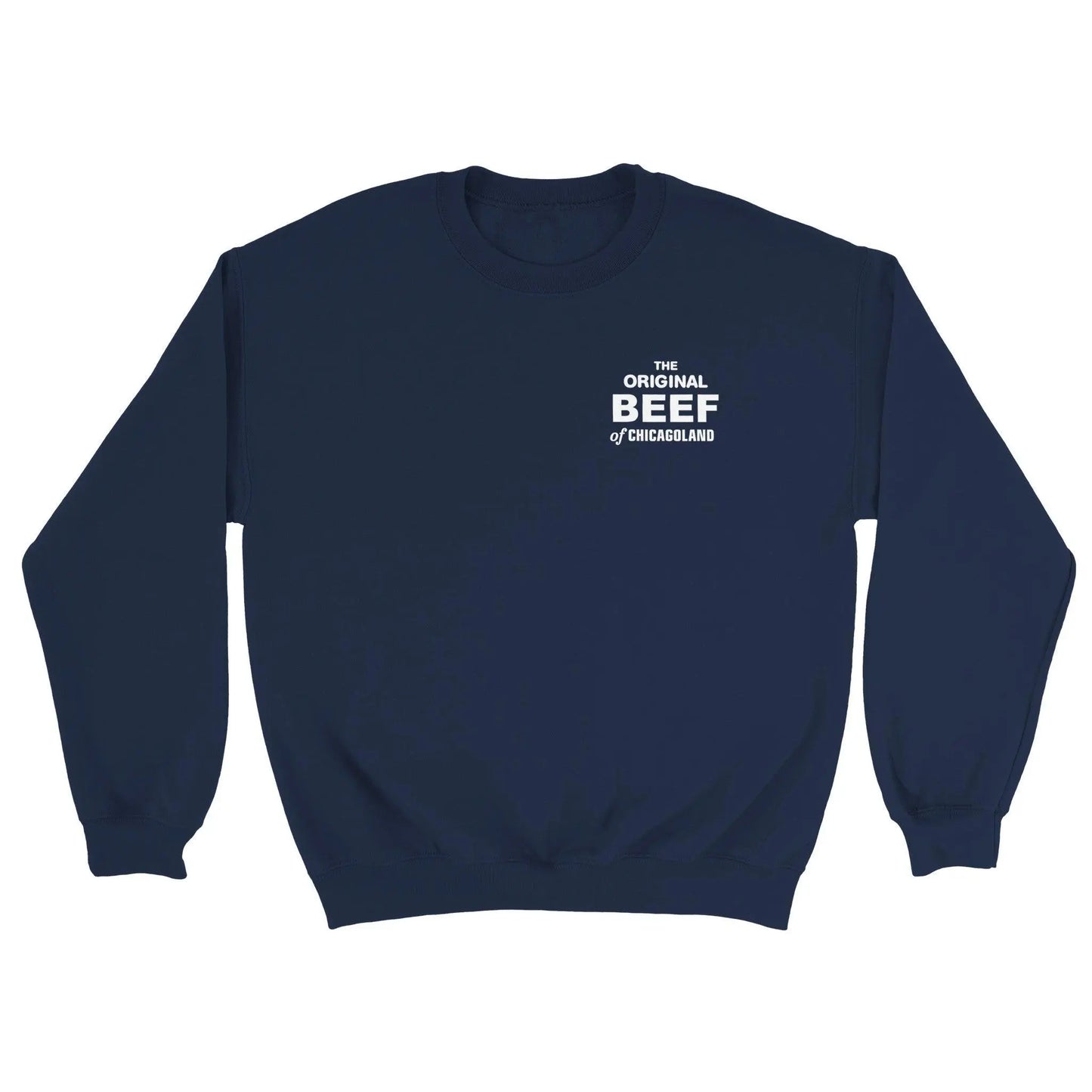 Sweat bleu "The Original Beef of Chicagoland" - ORCAZ DESIGNS