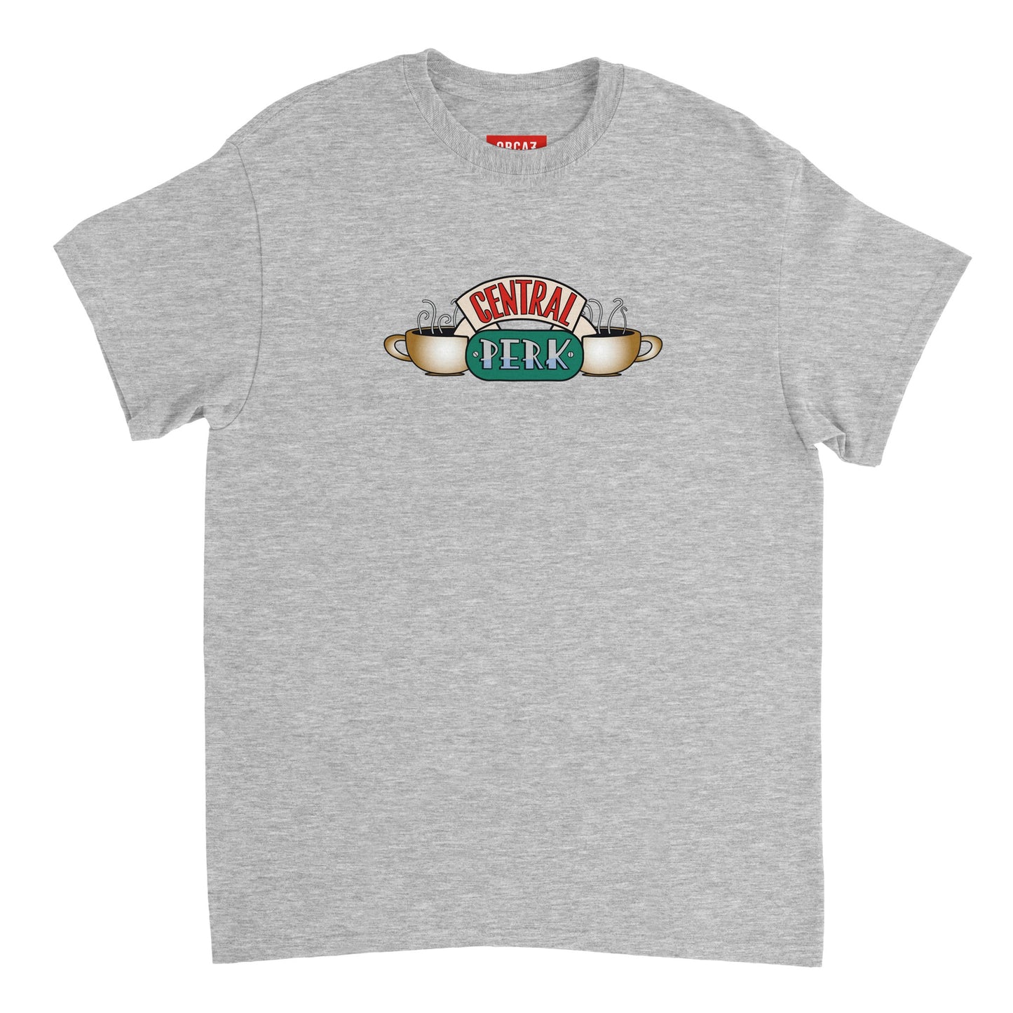Tshirt gris du Central Perk de la série friends.