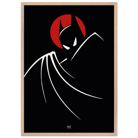 Affiche de Batman : the animated series par Orcaz Designs.