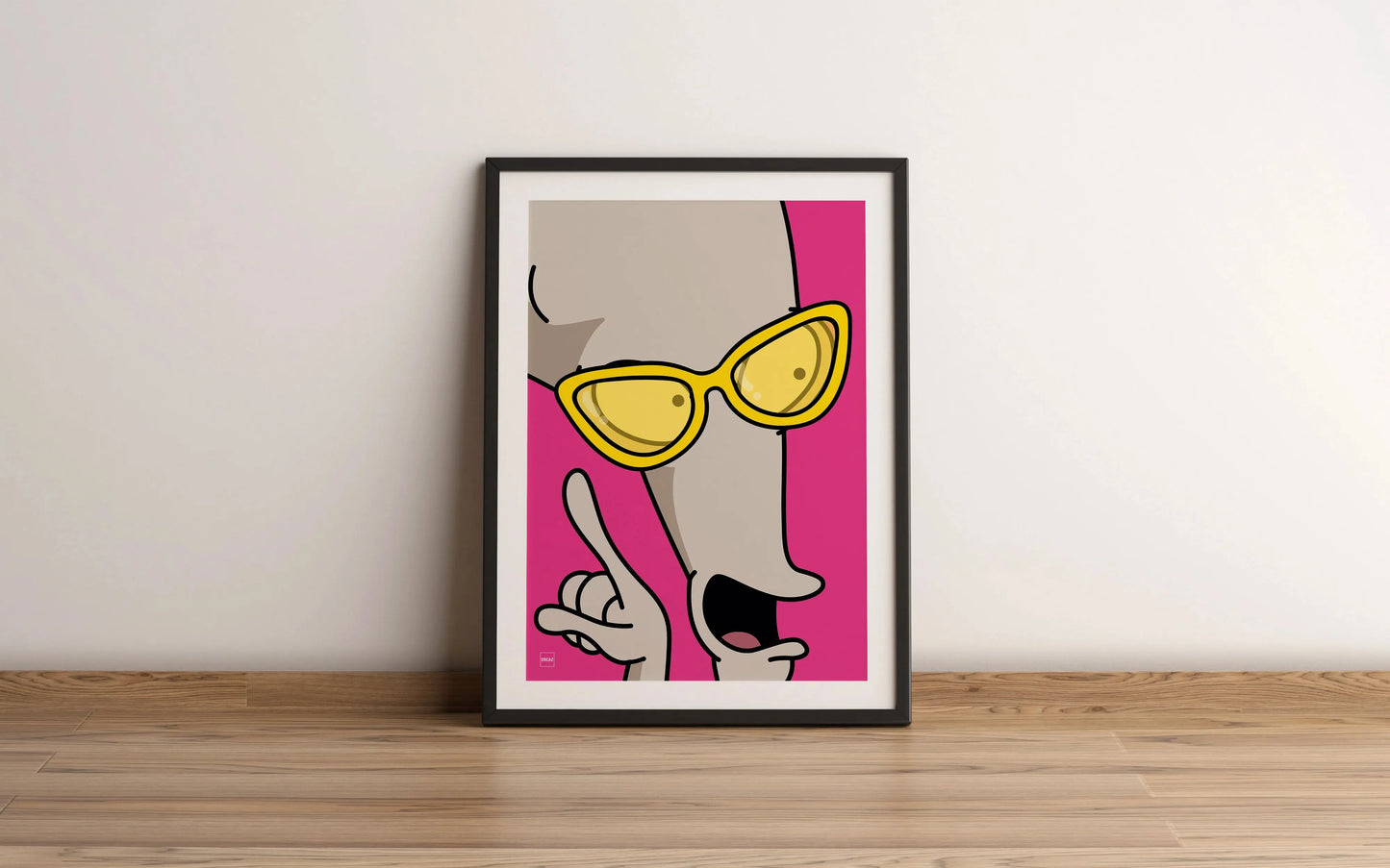 Aperçu de l'impression du personnage Roger Smith dans American Dad.