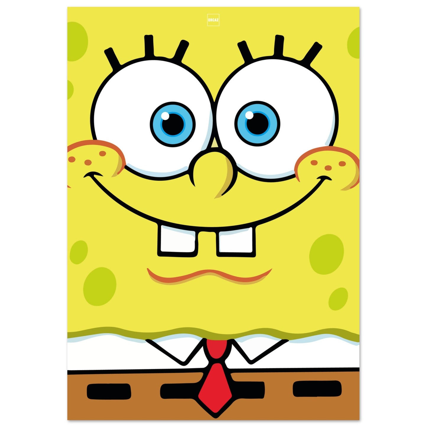 Affiche de Bob l'éponge carrée par Orcaz