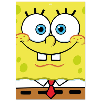 Affiche de Bob l'éponge carrée par Orcaz
