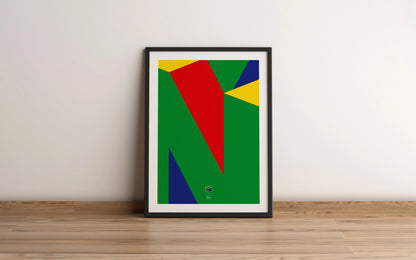 Aperçu de l'affiche du logo de la console Nintendo 64.