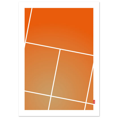 Aperçu de l'affiche du terrain de tennis de la marque Orcaz.