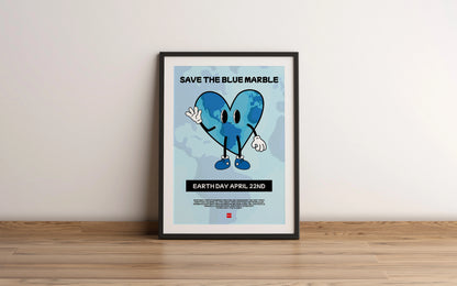 Affiche sur le thème du jour de la terre