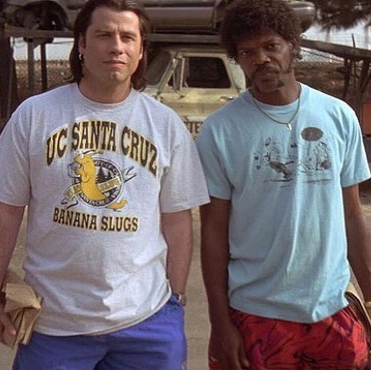 Image du film Pulp Fiction avec Vincent Vega & Jules Winnfield.