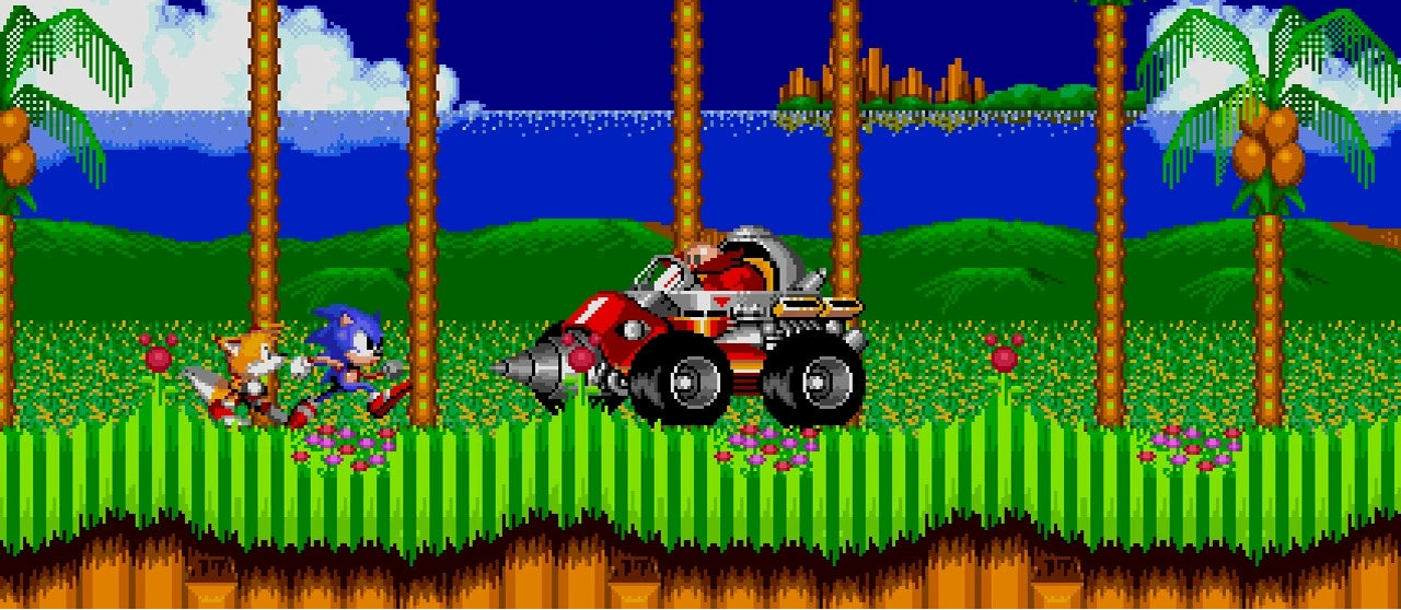 Aperçu du jeux vidéos Sonic.