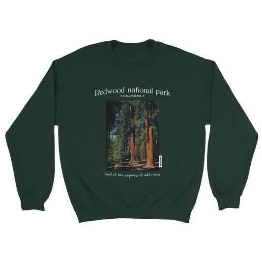 Sweat vert "Redwood"