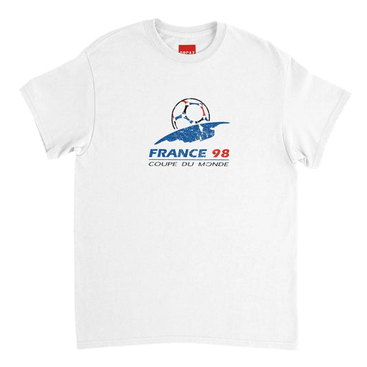 Aperçu du t-shirt blanc Coupe du Monde France 98
