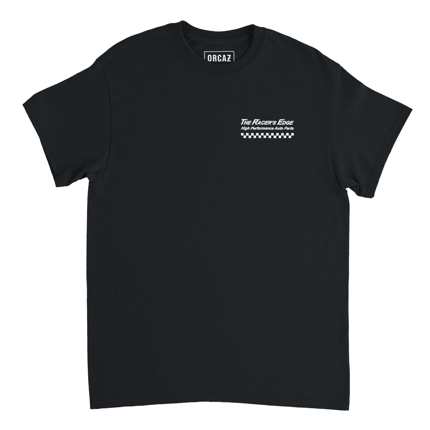 Aperçu du t-shirt noir The Racers Edge inspiré du film Fast and Furious.