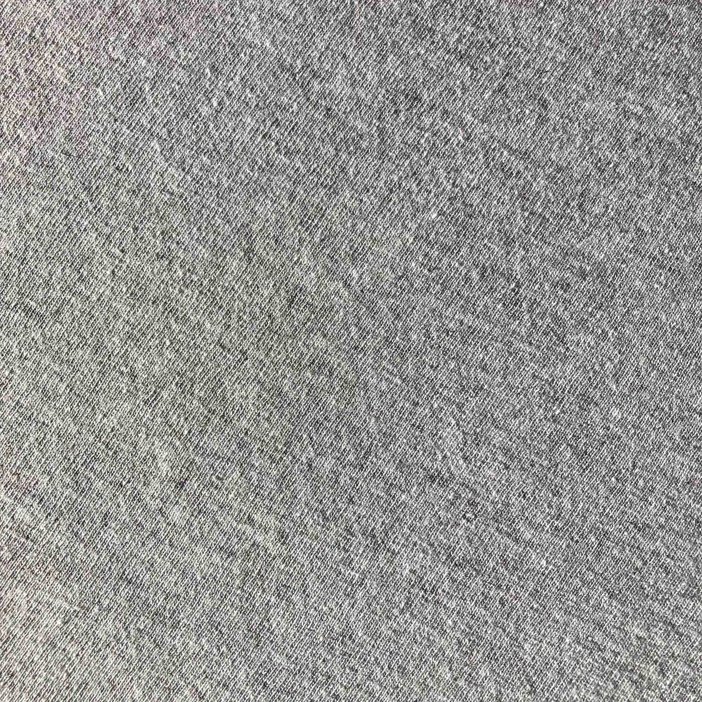 Texture du coton gris en gros plan.