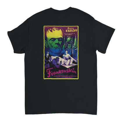 T-shirt noir "Frankenstein"