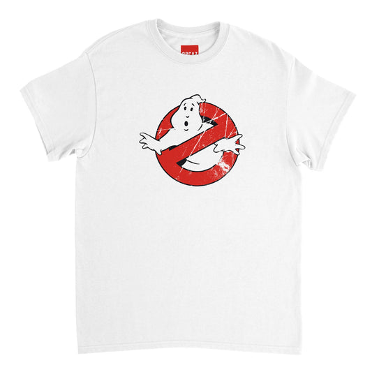 Aperçu du t-shirt blanc Ghostbusters SOS fantômes.