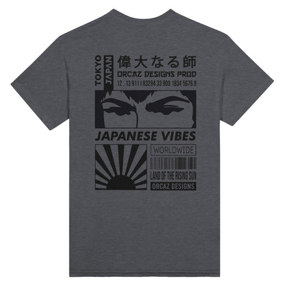 Tshirt gris imprimé dans le dos d'un design original Orcaz Designs et inspiré du shonen manga Great Teacher Onizuka