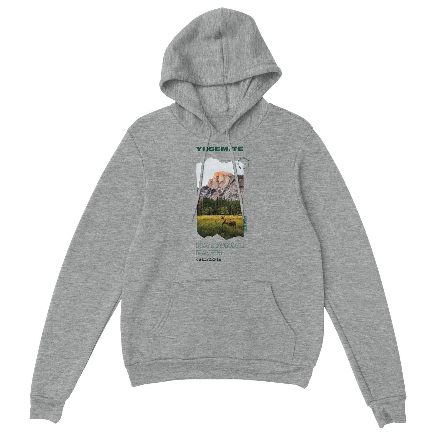 Hoodie gris "Yosemite"